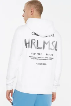 MON-TEL Hoodie Printed opticwhite