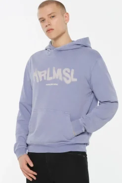 MON-TEL Hoodie printed violet