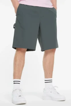 NI-GEL Nylon Shorts dark green