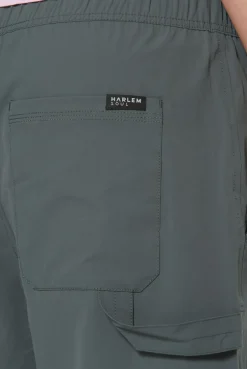 NI-GEL Nylon Shorts dark green