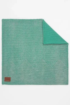 Outdoor Jacquard Kissenbezug cool green
