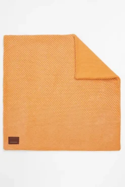 Outdoor Jacquard Kissenbezug tangerine