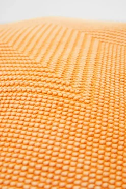 Outdoor Jacquard Kissenbezug tangerine