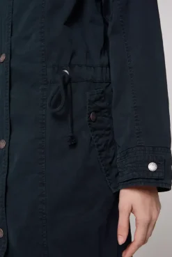 Parka mit Kapuze und Rücken-Artwork horizon navy