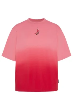 PAU-LA T-Shirt Oversized Dip Dyed glory