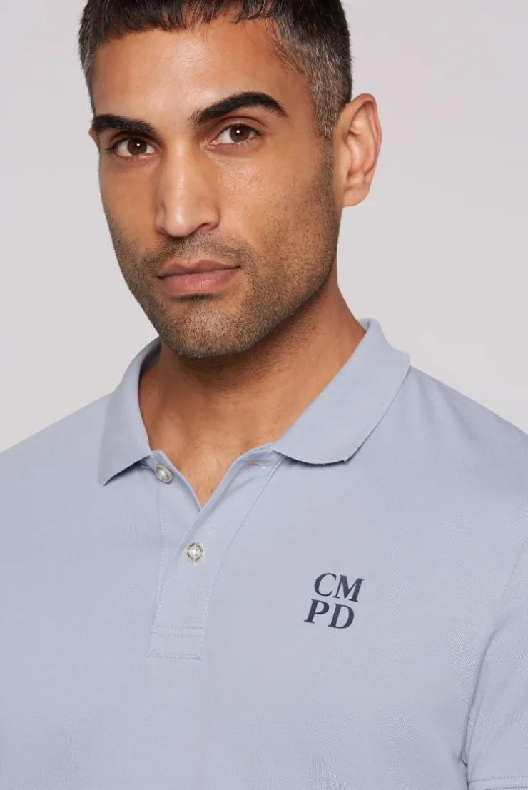 Poloshirt Kurzarm aus Pikee smokey mint