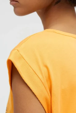 Ärmelloses Shirt mit Logo Prints fresh mango