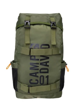 Rucksack mit Logo Design khaki