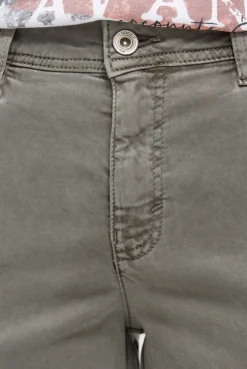 Shorts mit Turn-Up-Saum cool khaki