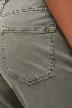 Shorts mit Turn-Up-Saum cool khaki
