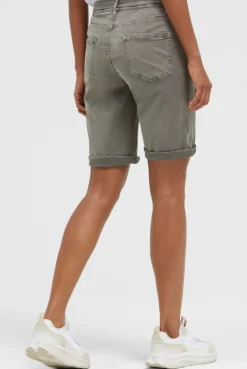 Shorts mit Turn-Up-Saum cool khaki