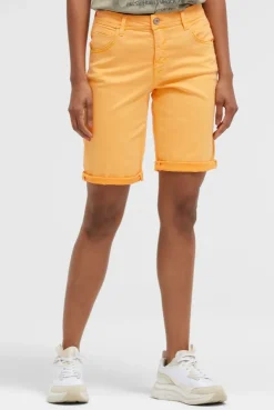 Shorts mit Turn-Up-Saum fresh mango
