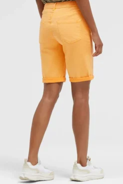 Shorts mit Turn-Up-Saum fresh mango