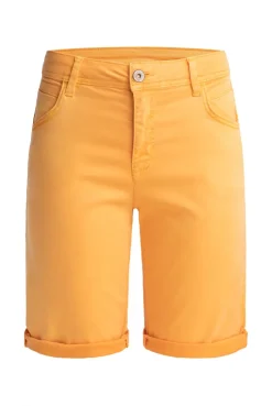 Shorts mit Turn-Up-Saum fresh mango