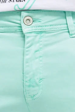 Shorts mit Turn-Up-Saum fresh mint
