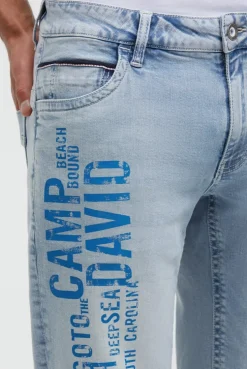 Skater Jeans CO:NO Comfort Fit wave print jogg