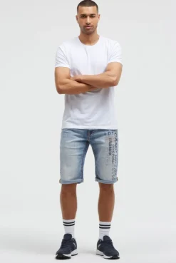 Skater Jeans CO:NO Comfort Fit vintage blue printed