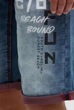 Skater Jeans CO:NO Comfort Fit sunset lake print jogg