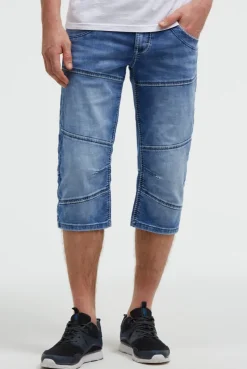 Skater Jeans HE:RY Regular Fit blue white jogg