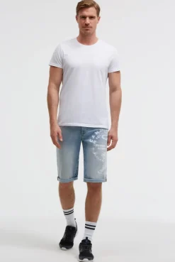 Skater Jeans NI:CO Regular Fit summer blue print