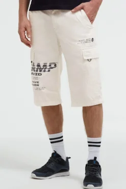 Skater Shorts mit Logo Prints kitt
