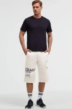 Skater Shorts mit Logo Prints kitt