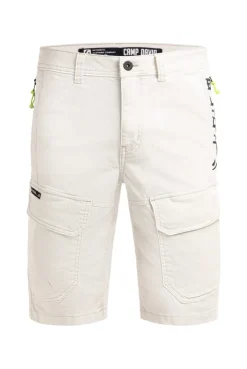Skater Shorts mit Zippertaschen kitt