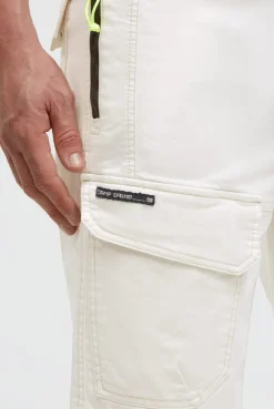Skater Shorts mit Zippertaschen kitt
