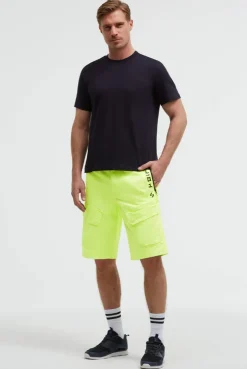 Skater Shorts mit Zippertaschen neon lime