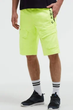 Skater Shorts mit Zippertaschen neon lime