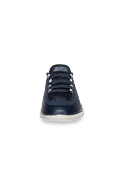 Slip On Sneaker aus Mesh-Textil navy