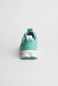 Sneaker im Mesh-Design mit Logostick french mint