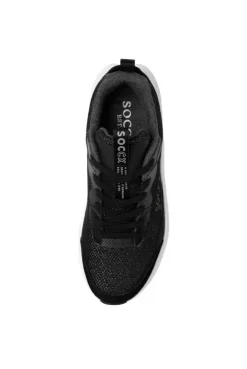 Sneaker Low mit Sandwich-Mesh-Struktur black | 37