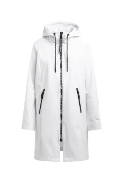 Softshell-Parka mit Kapuze opticwhite