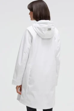 Softshell-Parka mit Kapuze opticwhite