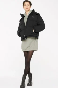 SO-HO Puffer Jacket mit Kapuze black