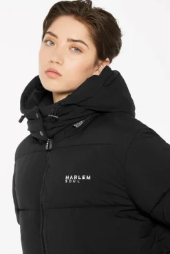 SO-HO Puffer Jacket mit Kapuze black