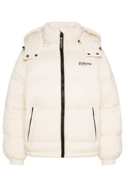 SO-HO Puffer Jacket mit Kapuze ecru