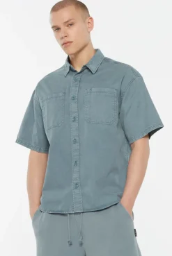 SO-NNY Kurzarmhemd fog blue