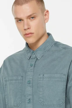 SO-NNY Kurzarmhemd fog blue