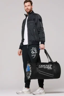 Sporttasche im Segel-Design black