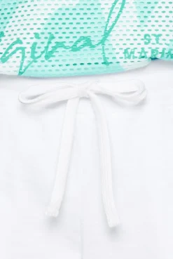 Sweatshorts mit Elastikbund opticwhite
