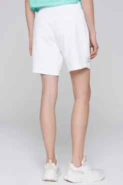Sweatshorts mit Elastikbund opticwhite