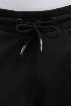 Sweatshorts mit Label Print black