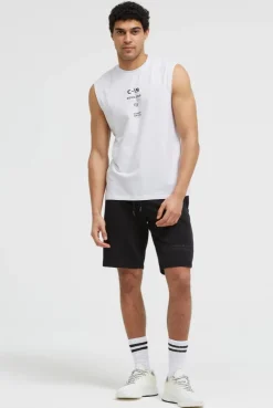 Tanktop mit Label Prints opticwhite