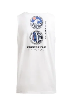 Tanktop mit Rücken-Print ivory