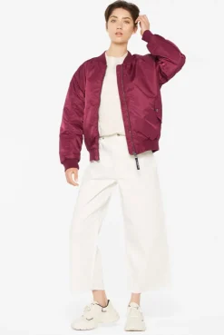 TAY-LOR Bomberjacke printed grape