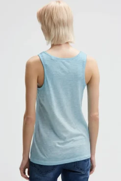 Top mit Glitter Print ocean flash