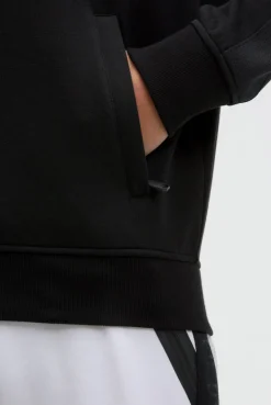 Trainingsjacke aus Interlock mit Rubber Prints black