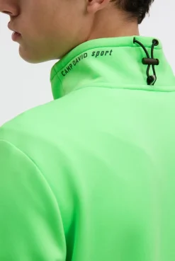 Trainingsjacke aus Interlock mit Logo Artworks tech green | 4XL